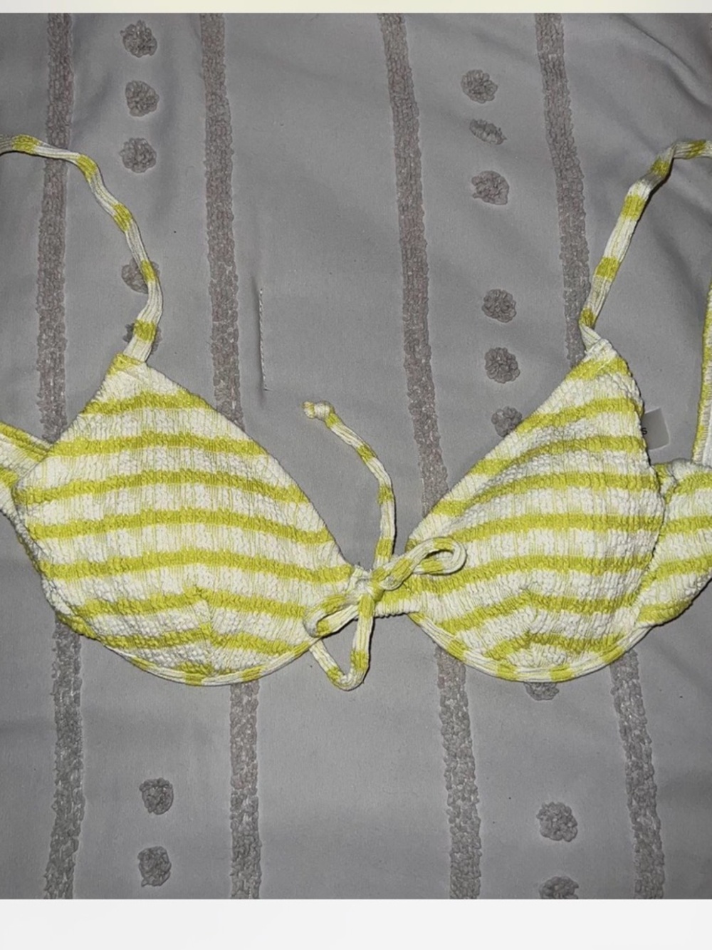 Striped Two-Piece Bikini Set - Picture 3 of 4